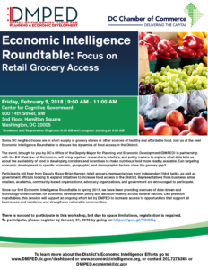 Economic Intelligence Roundtable Flyer