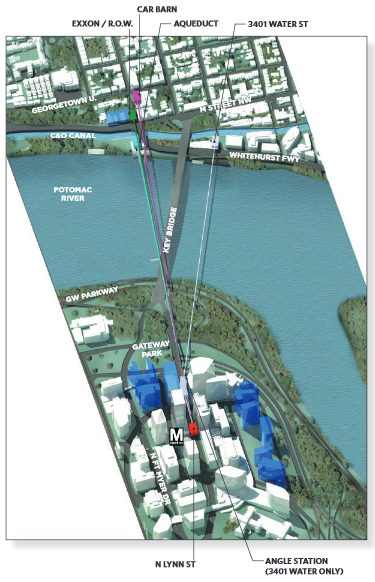 One of the proposed gondola corridors