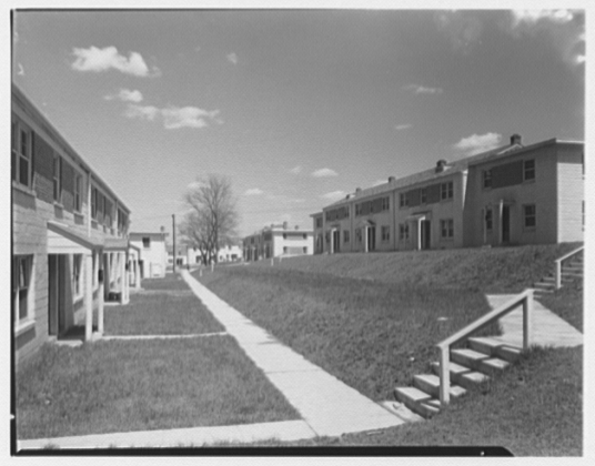 Barry Farms Housing Development, Washington, D.C. Terrace section I (1944)